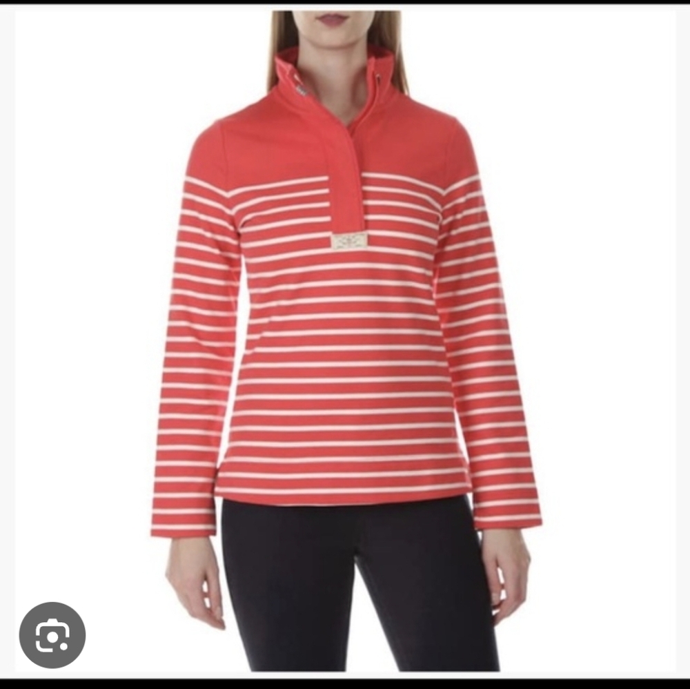 Joules Premium Cotton Nautical Striped Sweater Size 6 - Picture 1 of 12